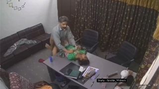 College Principal Fucking College Girl on Table – desibp1