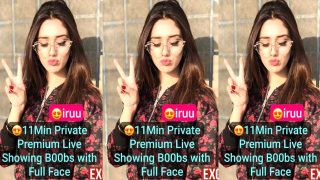 Model Iruu Most Exclusive Showing her Boobs Playing With Nipples – desibp1