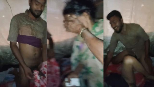 Young College Boy Hard Fucking Old Maid Aunty In Hostel