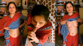 Busty Wife Affair Sucking Dick With Horny Expression Latest MMS