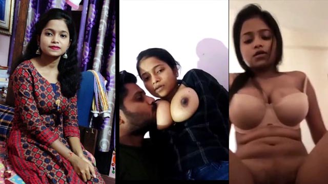 Horny College Girl Fucking In Missionary & Riding Mms