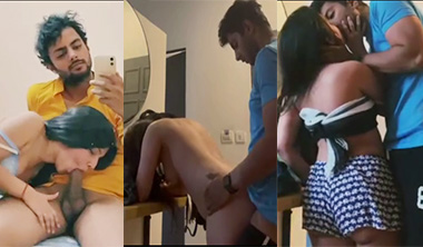Horny Desi Girl Giving Blowjob Fuck With BF Viral Leak