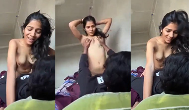 Sexy College Girl Riding On Boyfriend Leaked Video’s