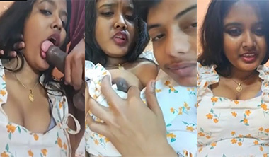 Busty Desi Girl Blowjob Nipple Licking Porn Video’s