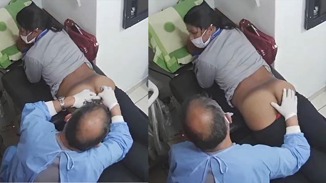 Viral Patient Fingering Pussy By Doctor Captured