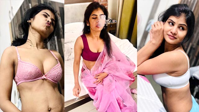 Indian Wife Smoking Cigarette – Riding BF HD Watch Online