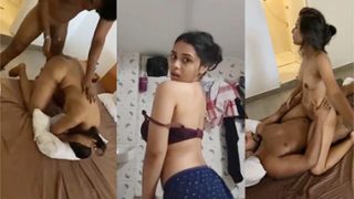 Tamil Teen Babe Teasing Showing & Threesome HD Fuck