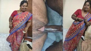Horny Desi Telugu Old Maid – Fucked By owner
