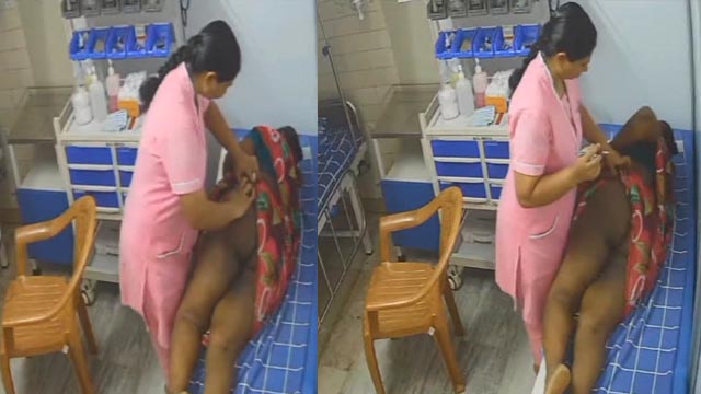 Horny Tamil Aunty Nude Clear View Cam in Clinic Room