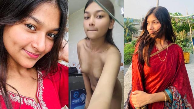 Sexy Bengali Slim Girl Stripping – Full Nude Video