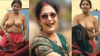 Punjabi Horny Aunty Dress Changing Bathing Record By Lovers