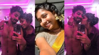 Dusky Punjabi Slim Girl Fucking hardly By Lovers